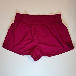 Old Navy Active XL Extra High Rise Quick Dry Running Shorts Pink Athletic